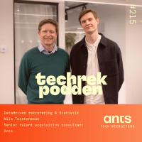 215. Datadriven rekrytering  Statistik, Nils Torstensson, Senior TA consultant - Ants