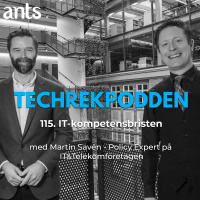115. IT-kompetensbristen med Martin Savén - Policy Expert på ITTelekomföretagen