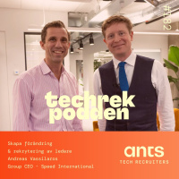 182. Skapa förändring  rekrytering av ledare med Andreas Vassilaros - Group CEO på Speed International