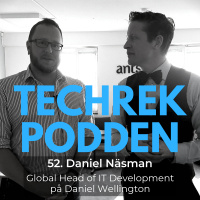 52. Daniel Näsman, Global Head of IT Development på Daniel Wellington