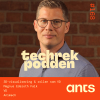 168. 3D-visualisering  resan till vd med Magnus Ederoth Falk, vd - Animech