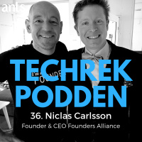 Niclas Carlsson, grundare och VD Founders Alliance