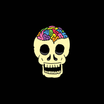 Rainbow Brainskull Hour