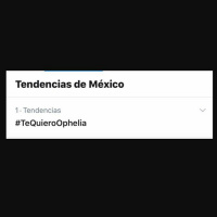 Oigan.. Gracias. De verdad. ¿lo hablamos? yo también #TeQuieroOphelia
