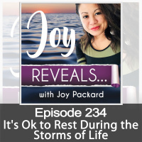 Its Ok to Rest During the Storms of Life