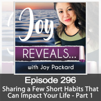 Sharing a Few Short Habits That Can Impact Your Life - Part 1