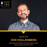 154 - Web Design Trends For 2020 (And Other Design and Content Tips)