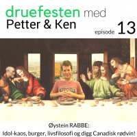DF 13: Øystein Rabbe: idol-kaos, burger, livsfilosofi og digg canadisk rødvin.