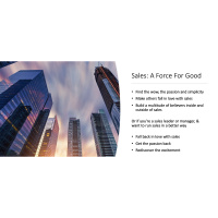 Sales: A Force For Good (AsiaPac and Middle East Launch)