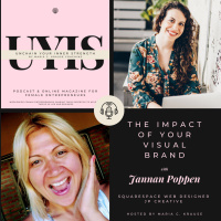 The impact of your Visual Brand, with Jannan Poppen, Squarespace Web Designer at JP Creative