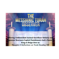 Offering Unblemished Animal Sacrifices - Idolatry and Paganism Warrants Capital Punishment - Gods Choice of King to Reign Over Us-139