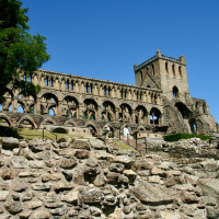Frontera de piedras junto a abadías escocesas - Miradas a través de una cámara 76