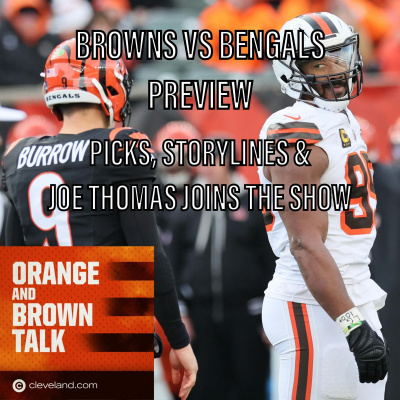 Orange And Brown Talk Podcast