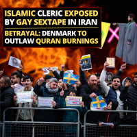 Islamic Cleric Exposed by Gay Sex Tape in Iran - Betrayal: Denmark to Outlaw Quran Burnings