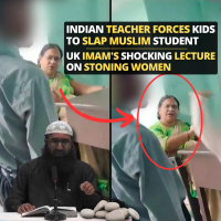 Indian Teacher Forces Kids to Slap Muslim Student - UK Imams Shocking Lecture on Stoning Women