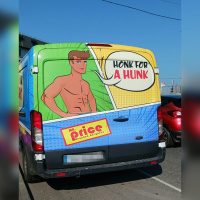 Are you offended by these Mr Price van slogans?