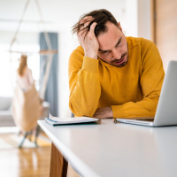Young adults are still living at home with their parents