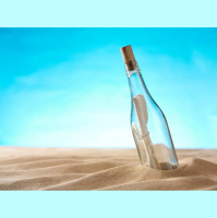 Finding a message in a bottle