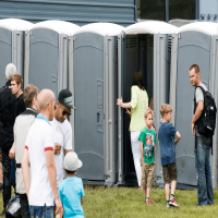 I would be embarrassed for anyone to use those toilets!