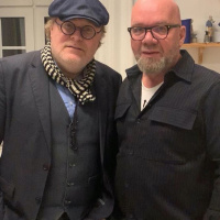 Lars Hjortshøj og Benjamin Koppel optrådte i Korsør Kulturhus - Jakob Neumann fra Nærradio Korsør mødte dem
