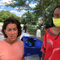 Gov. Gina Raimondo  Dr. Nicole Alexander-Scott on returning to school