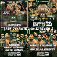 AEW Dynamite 3/16/22 Full Show Review || St. Patricks Day Slam ||