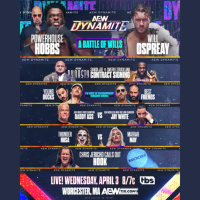 AEW Dynamite 4/3/24 Full Show Review amp Results | A Battle Of Wills