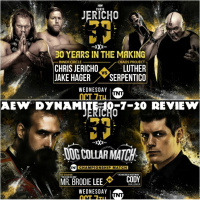 AEW Dynamite 10-7-20 || 30 Years of Jericho ||