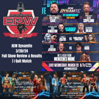 AEW Dynamite 3/20/24 Full Show Review amp Results | I Quit Match