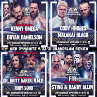 AEW Dynamite 9/22/21 Grand Slam Review ||