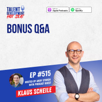 Bonus QA with Klaus Scheile