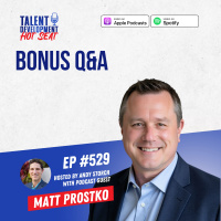 Bonus QA with Matt Prostko