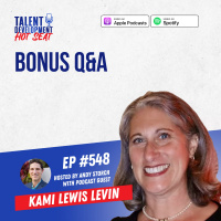 Bonus QA with Kami Lewis Levin