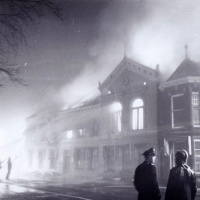 Brand Gemeentehuis Wormerveer 1975