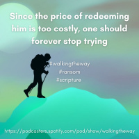 Walking the Way 11th April 2025 - The price is right