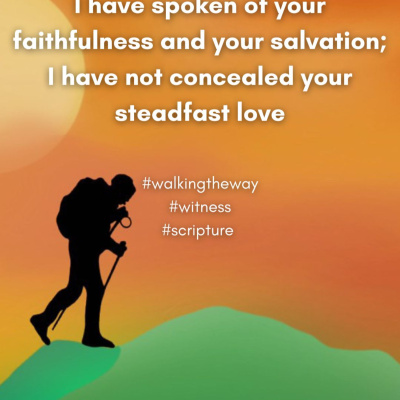 Walking The Way: A Daily Prayer Walk