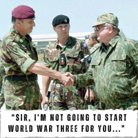 “Sir, I’m not going to start World War Three for you” - The NATO Russian confrontation in 1999 at Pristina Airport (402)