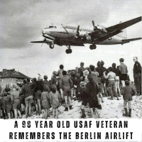 A 98 Year Old USAF Veteran Remembers the Berlin AIrlift (417)
