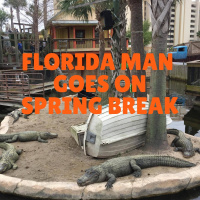 Florida Man goes on Spring Break