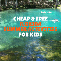 Cheap  Free Florida Summer Activities for Kids