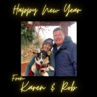 Happy New Year from Karen  Rob