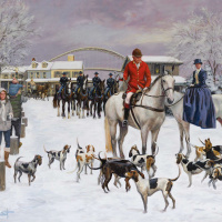 Greg Shelton - Poplar Hall Parade of Horses  Christmas Market