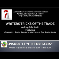 Writers Tricks of the Trade - F is for Facts Episode 12