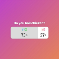 Do you boil Chicken?