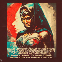 A poem with love, sad, villaints and superhero by #ChatGPT