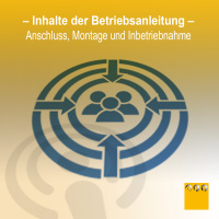 BA #008 Montageanleitung wie bei Möbeln | Angaben zur Montage, Anschluss und Inbetriebnahme