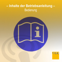 BA #009 Die Maschine ist kinderleicht zu bedienen | Informationen rund um das Kapitel Bedienung