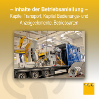 BA #007 Transportkapitel? Brauchen wir nicht.... | Angaben zum Transport und Bedienanzeigen in der Betriebsanleitung