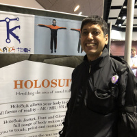 A Conversation with Harasha Kikkeri, Holosuit Live at AWE 2018