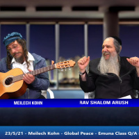 Meilech Kohn - Global Peace - United Souls Class Q/A #37 hosted by Rav Shalom Arush!
